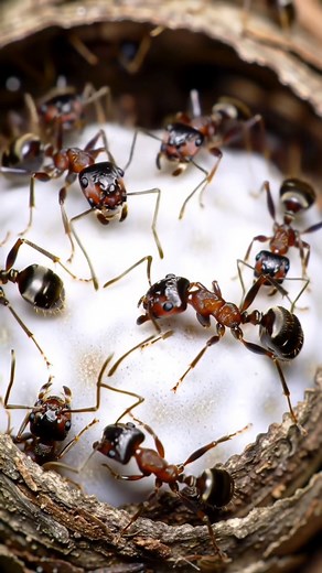 15K views · 102 reactions | കൃഷി ചെയ്യുന്ന ഉറുമ്പുകൾ leafcutter ant...