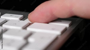 Pressing repeatedly the Volume Up (F12) button on keyboard. Close-up