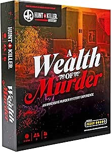 Hunt A Killer: A Wealth of Murder, an Immersive True Crime Experience, for Fans of Criminal Minds and Forensic Files, Includes 120-150 Minutes of Explicit Content, Appropriate for Ages 14 and Up