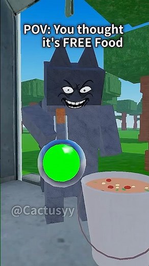 POV: You thought it's free food 💀 #shorts #roblox #usa