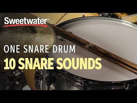 One Snare Drum, 10 Snare Sounds | Drum Lesson