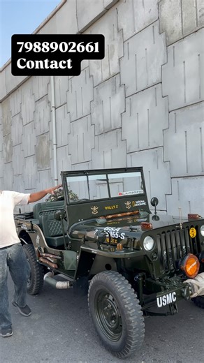 🔥 Willys Jeep – Order Now! 🔥 Limited stock available — book your custom-built classic Willys Jeep today! 📞 Contact / WhatsApp: 7988902661 🚗 Sonu Hunter Jeep Motor – specialists in vintage & custom Jeeps. 🛠️ All types made on order basis with premium quality parts. 🌍 Worldwide transport available — safe, fast & reliable. Get your dream Jeep built exactly the way you want! DM or WhatsApp now to reserve yours before the stock runs out! 🚙💨 #WillysJeep #JeepLove #CustomJeep #JeepBuild #JeepLi