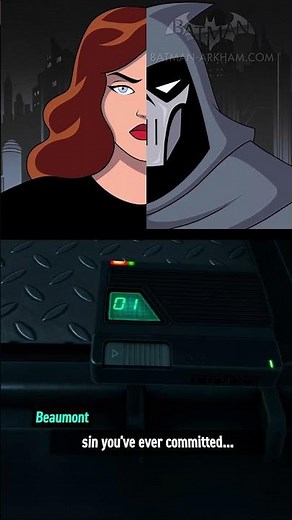 Mask of the Phantasm Easter Egg - Andrea Beaumont's Message in Batman: Arkham Shadow #shorts