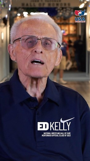 🏅 Ed Kelly was inducted into the @nationalwrestlinghof as Meritorious Official recipient for the Class of 2023. We caught up with Ed at Honors Weekend in Stillwater, Okla., prior to his induction. 🔗 in bio for the full interview. 🎥 @mikemalinconico #wrestling #usawrestling #nwhof #nationalwrestlinghalloffame #halloffame #journeymenwrestling #meritoriousofficial #olympicwrestling #stillwater #oklahoma | USA Wrestling