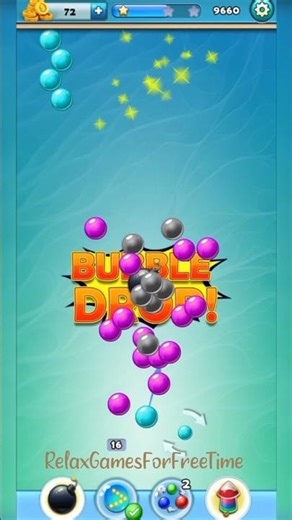 Bubble Shooter and Friends - Level 11 gameplay bubble shooting popping color match puzzle game