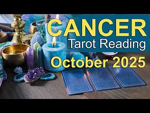 Cancer October 2025 Tarot Reading ✨ "A Powerful Transition & New Optimism!" Love, Money & Life Path