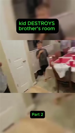 P2| kid DESTROYS brother’s room #daddyofive #dadsoftiktok #angrydad #viral #fyp