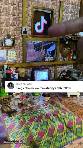 Rivew miniatur rumah #miniatur #fyp #vibesjadul #miniaturdapur #fypシ゚viral #miniaturrumah #dapursunda