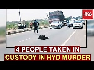 Hyderbad Murder : Four People Taken Into Custody In Doctor Murder Case On Highway
