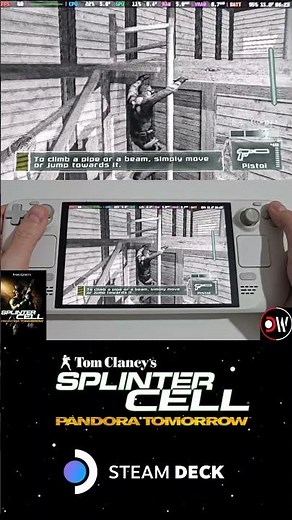 Tom Clancy's Splinter Cell Steam Deck: 2004 Classic Playable On Handheld!