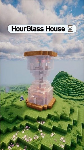 Minecraft HourGlass House 🏠 #minecraft
