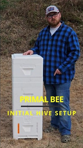 How to Setup the Primal Bee Hive! The best new hive on the market for pros and beginners #beekeeping