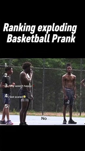 Ranking exploding Basketball Prank #basketball #hooper #exploding basketball