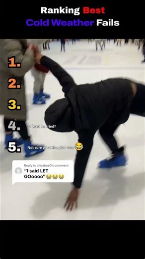 Ranking Best Winter Fail Moments 😭🥶 #shorts #funny #fails