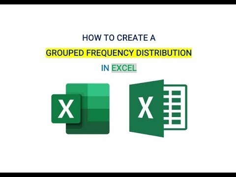 Grouped Frequency Distribution Tables in Excel