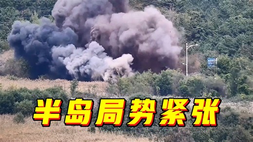 韩军向韩朝军事分界线以南进行应对射击