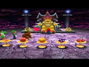 Mario Party 4 Bowser Mini Games - Fruits of Doom
