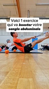 Exercice pour muscler sa sangle abdominale : Roll Up avec magic circle ✨️ #pilates #pilatesworkout #magiccircle | Fabien Pilates