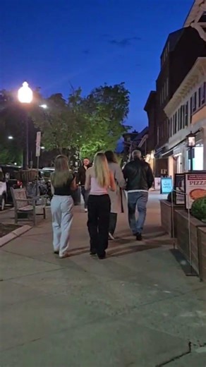 Night Walk In Princeton New Jersey #citywalk #travel #livestream