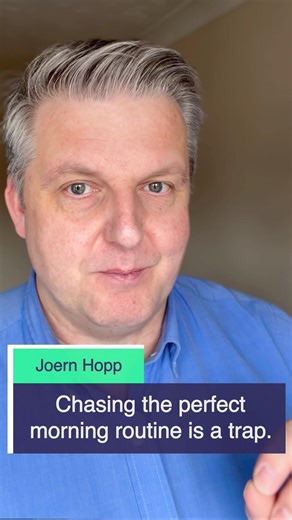 The internet is full of perfect morning routines.