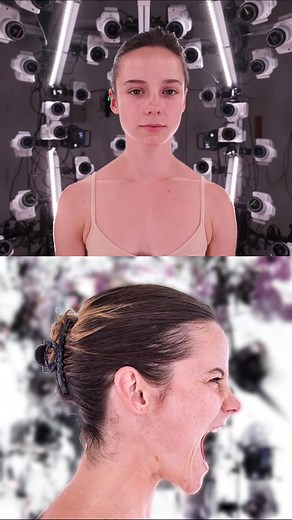 3D Face Scanning Technique with 110 Cameras Explained