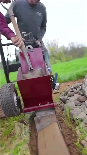 permanent concrete edging -The Textured Edge #lawncare #backyard #landscape