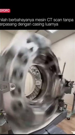 ct scan machine without body rotating tube
