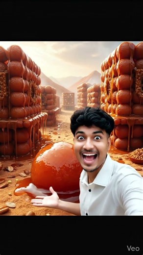 Gulab Jamun World 😋 Realistic AI Food Vlog #shorts #shortsfeed #new