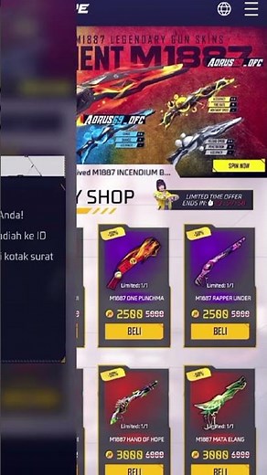 CARA MENDAPATKAN SKIN SG 2 SECARA GRATIS TERBARU 2026 || CARA DAPAT SKIN SG 2 LUMUT GRATIS 🥳🥳
