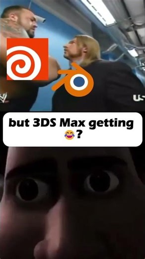 3DS Max getting thrown away is good enough 😂