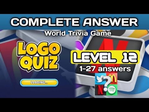 Logo Quiz, world trivia game. level 12 answers #logoquiz ‪@brainitquiz‬
