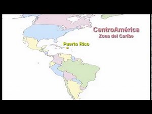 Mapa político de América. Países. (Actualizado 2019)