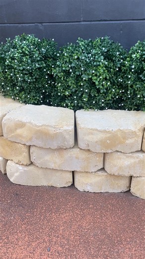 FIRE PITS ..........RETAINING WALLS .......GARDEN EDGING THESE ARE BRILLIANT ADDITIONS TO ALL SPACES $4.50 EACH #boldstone | EZY WAY Skip Bins & Landscaping