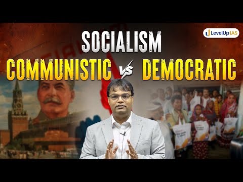 Democratic vs Communistic Socialism | What India Follows? | UPSC Current Affairs 2026