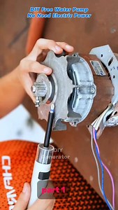 DIY Free Water Pump No Need Electric Power ⚙️🔧💡 #diy #energy #free #water #freeelectricity #pump #powerful #noneed | DIY Generator