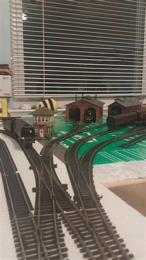 Double slip action #trains #modeltrains