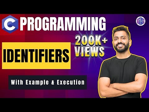 Identifiers in C programming👩‍💻🧑‍💻 with example & execution