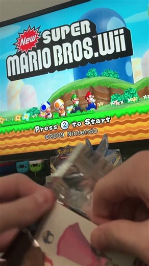 Opening Mario wii packs every day until Christmas! Day 9