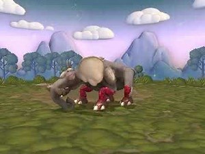 Spore Creature-Zombie Elephant (Oscar) V1