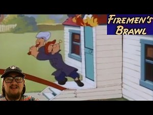 Popeye the Sailor: Firemen’s Brawl (1953) – First Time Watching: Olive Oyl Claims the Firehouse?