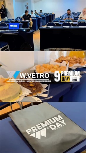 W.Vetro • Software de Gestão on Instagram: "#TBT do Premium Day! 🗓️ Um encontro que reuniu profissionais e especialistas que estão movimentando o mercado de esquadrias rumo ao próximo nível! Trocas valiosas, conteúdos de peso e uma energia que impulsiona todo o setor. Que venham os próximos capítulos dessa evolução! 🚀 #tbt #premiumday #mercadodeesquadrias #inovação"
