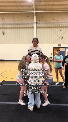 Off-Season makes a difference! #cheer #coach #cheerleading #love