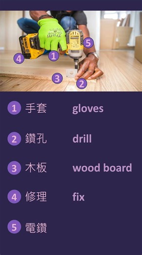 📷 Learn five words with one picture 📸 生活一張圖，學五個字 #893｜