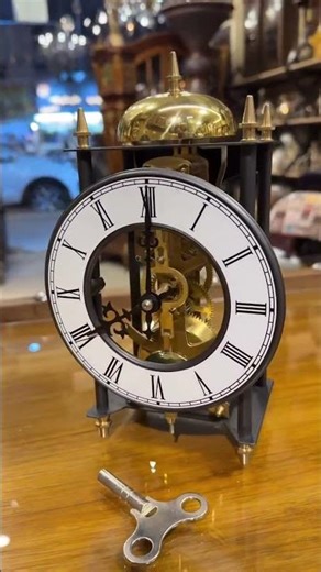Skeleton clock #vintage