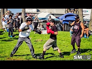 𝗕𝗘𝗔𝗖𝗛𝗦𝗜𝗗𝗘 𝗕𝗢𝗨𝗧𝗦: Fight Club Mexico Brings Grassroots Boxing to Venice Beach