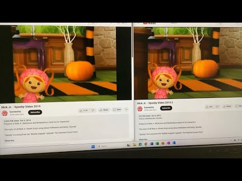 2 0:12 Nick Jr Spooky Video 2014 At The Same Time