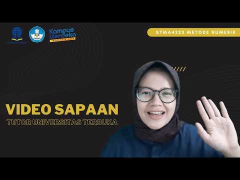 Video Sapaan Metode Numerik STMA4223