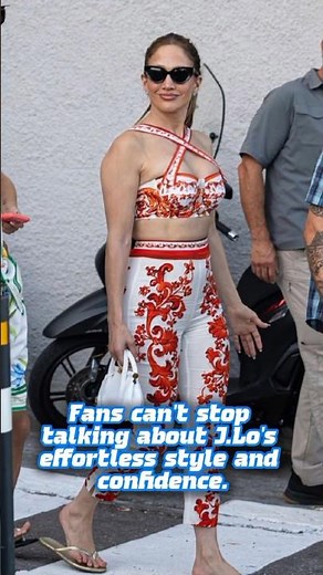 Jennifer Lopez, 56, Stuns in Bold Sicily Summer Look! ❤️🔥