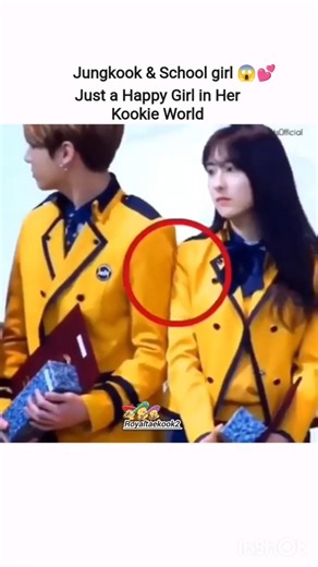 Jk With School girl 😱: Soldier Touch, School Girl Crush 💜 || badi Mushkil || #bts #shorts #jk #viral
