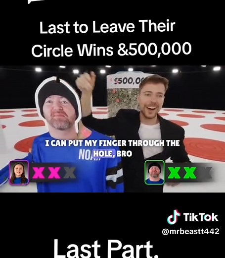 Mr. Beast Challenge: Last to Leave Their Circle Wins $500K